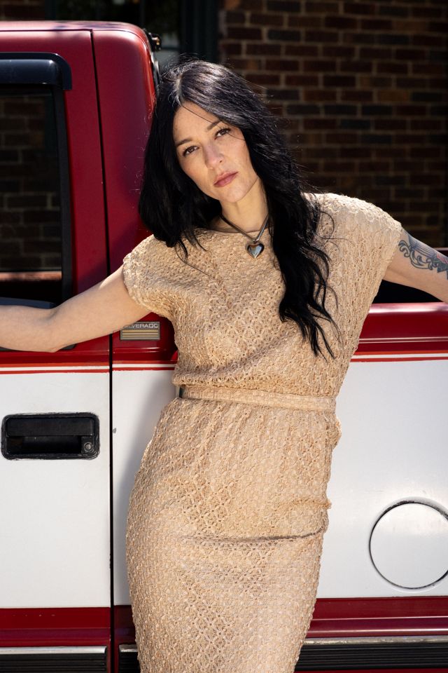 Vintage 50s Lampi Crochet Dress Selected by Black Shag Vintage #2