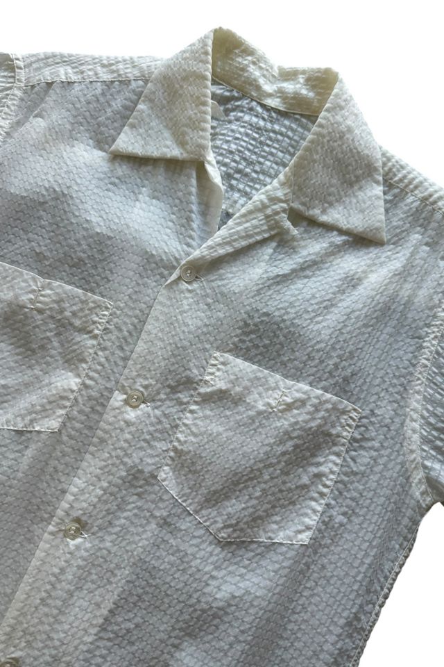 Vintage 1960s Sheer Patterned Nylon Shirt Selected By Vintage Warrior #2