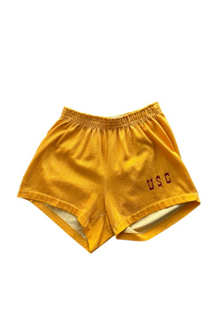 Vintage 1970s USC Athletic Shorts Selected By Vintage Warrior