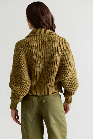 Женские кардиганы Free People Ruby Cotton Cardi, цвет: Aloe — фото 2