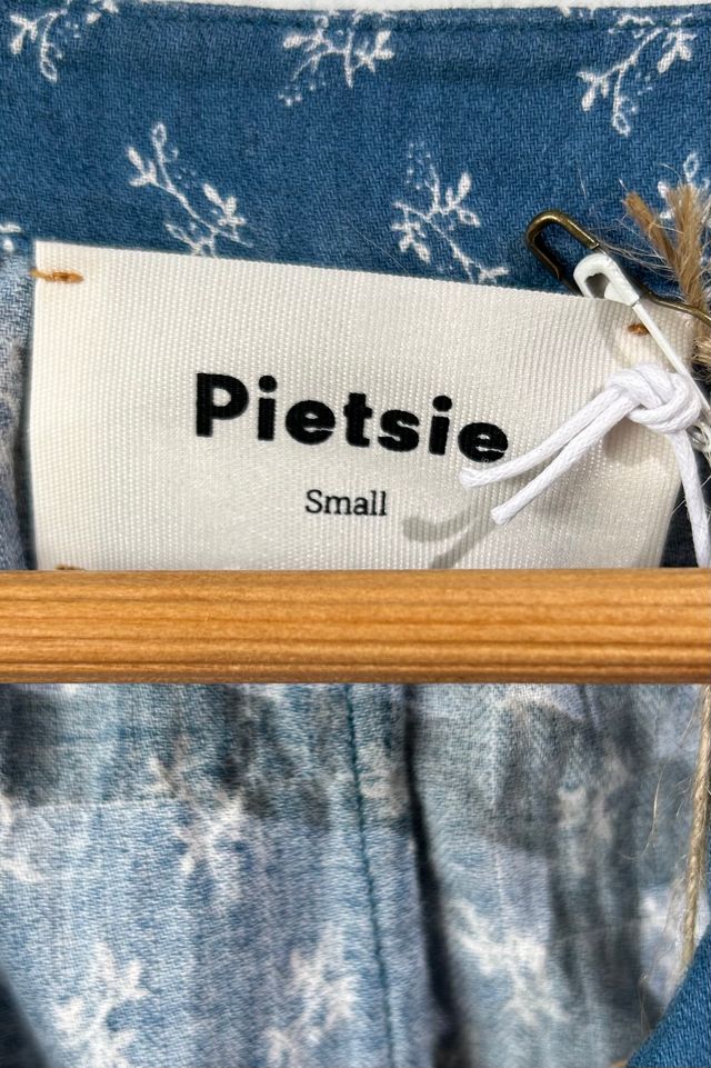 Pietsie Blue Calico Print Dress Selected by The Curatorial Dept. #2