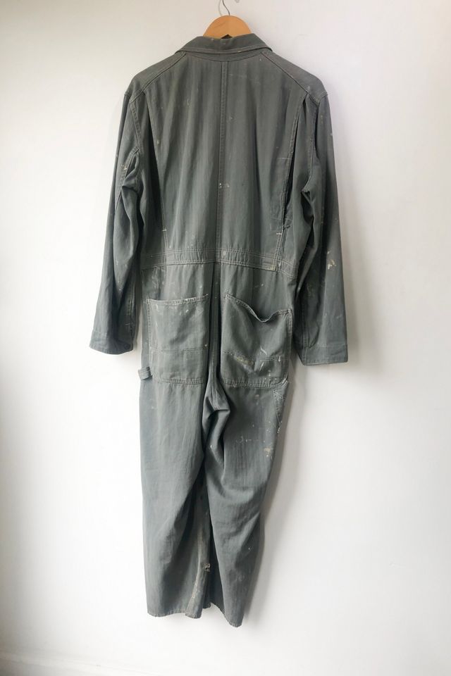 Big Mac Sage Green Destroyed Coveralls Selected by The Curatorial Dept. #1