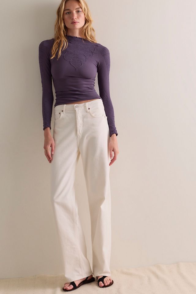 Mixed Feelings Mock Neck Top #2