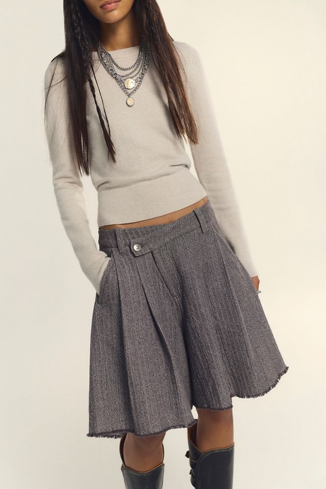 We The Free Porter Crossover Trouser Shorts #2