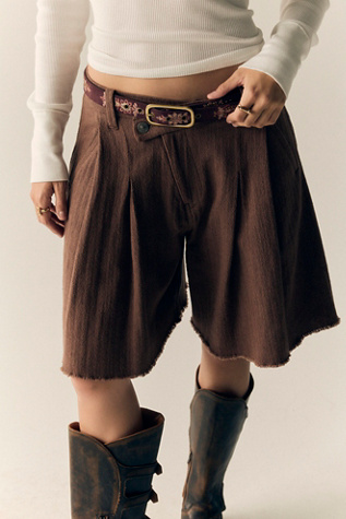 We The Free Porter Crossover Trouser Shorts
