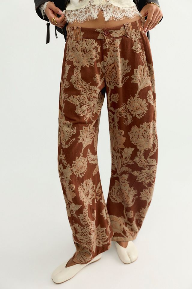 Spotlight Printed Barrel Trousers #1