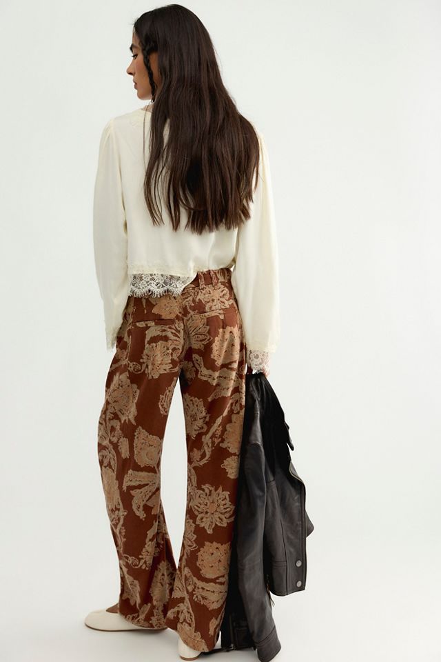 Spotlight Printed Barrel Trousers #2
