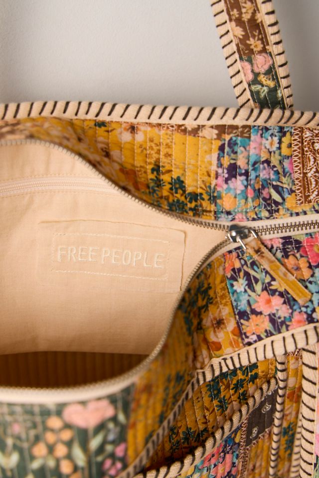 Distorted Quilt Tote Bag #3
