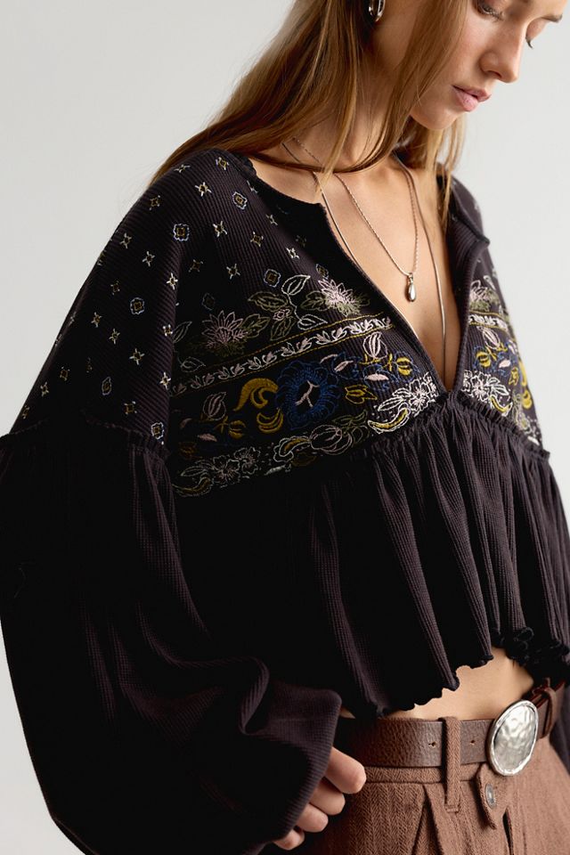 We The Free Brynn Babydoll Top #3