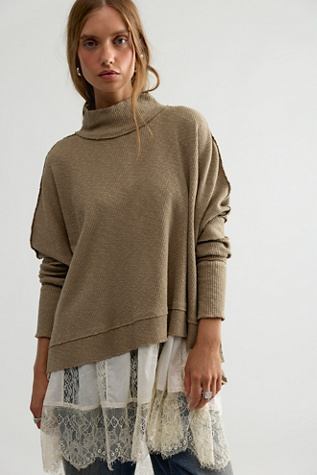 We The Free Moon Daisy Turtleneck Twofer