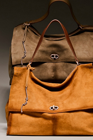 We The Free Parker Suede Tote