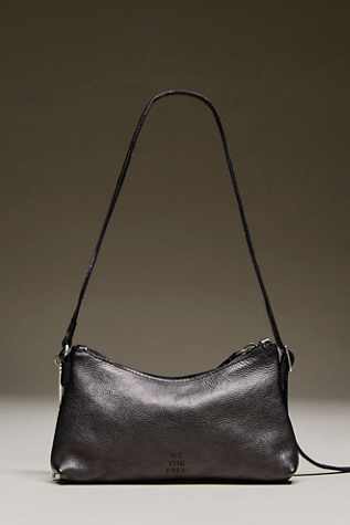 Женская сумка We The Free Sutton Leather Shoulder, цвет: Чёрный — фото 3