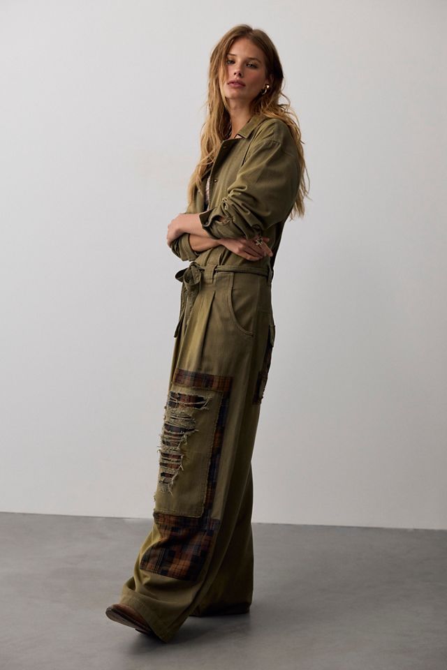 Patched Up Jumpsuit #2