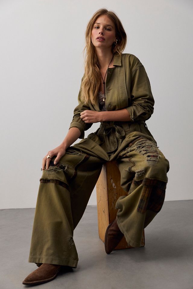 Patched Up Jumpsuit #3