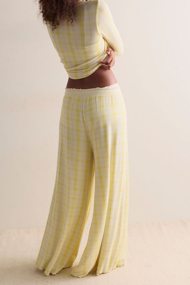 Dream State Printed Wide-Leg Pants #1