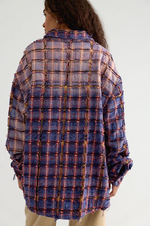 The Tales Check Flannel Bonded Shirt #1