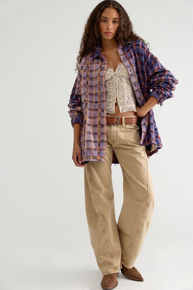 The Tales Check Flannel Bonded Shirt #2