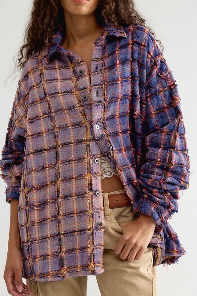 The Tales Check Flannel Bonded Shirt #3