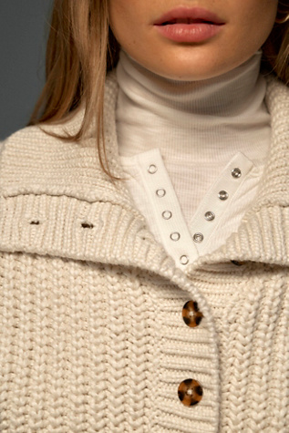 Keeping It Light Ribbed Henley