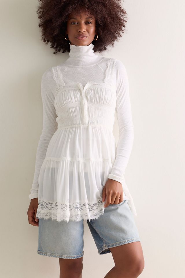 Keeping It Light Ribbed Turtleneck Top #3