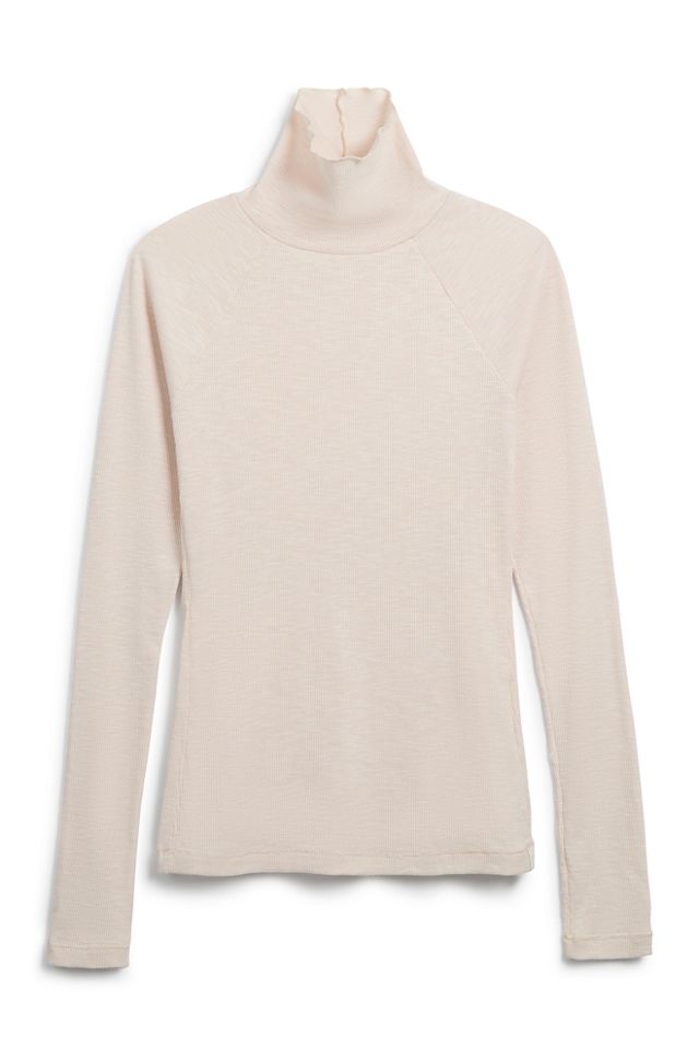 Keeping It Light Ribbed Turtleneck Top #5