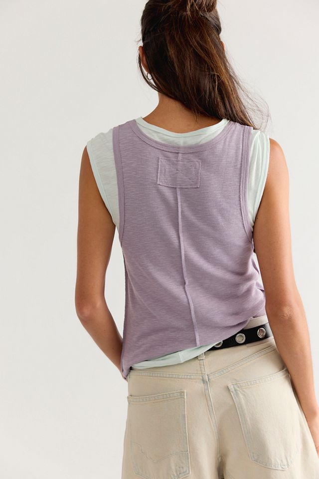 We The Free Tinsley Twofer Short Sleeve Top #3