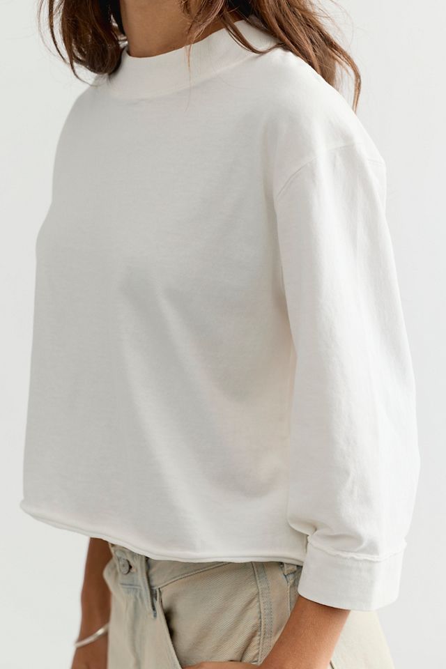 We The Free Gracie Cropped Crew Neck Top #3