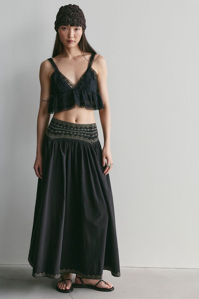 Silver Lining Maxi Skirt #3