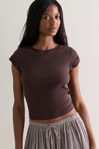 Keeping It Light Ribbed Baby Tee