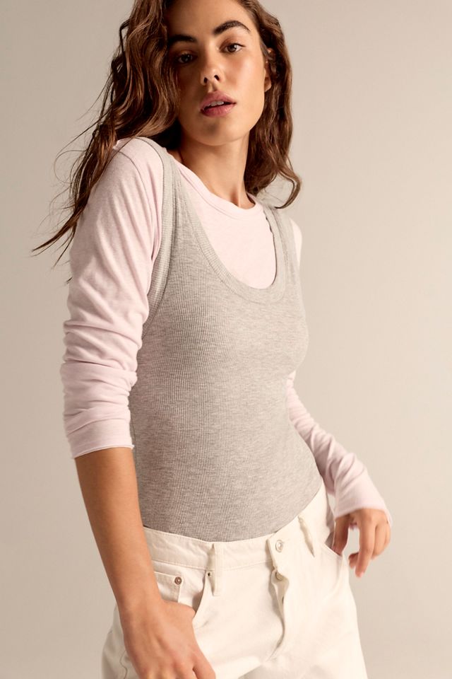 Keeping It Light Ribbed Bodysuit #3