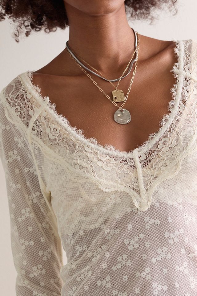 Lace Me Twice Layering Top #3