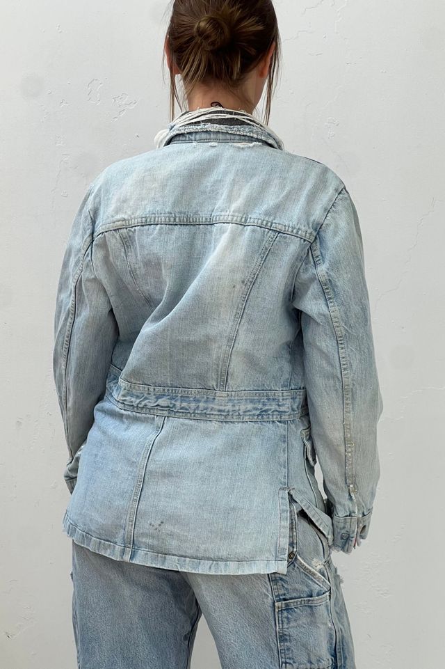 Vintage Distressed Lee Denim Jacket Selected by Anna Corinna #2