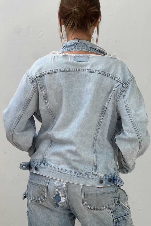 Vintage Levi's Thrashed Denim Jacket Selected by Anna Corinna #1