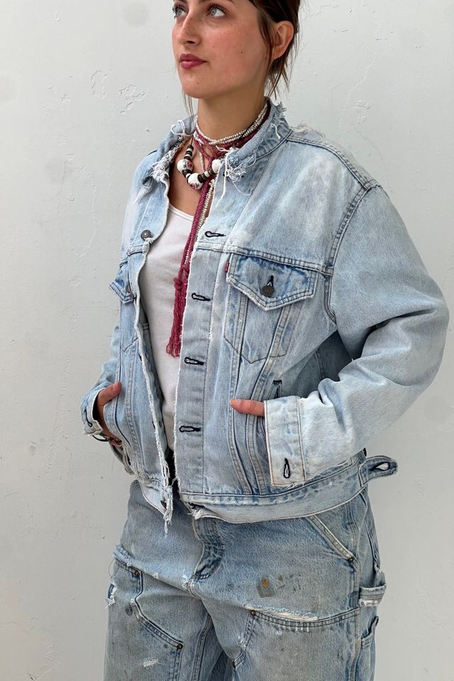 Vintage Levi's Thrashed Denim Jacket Selected by Anna Corinna #2