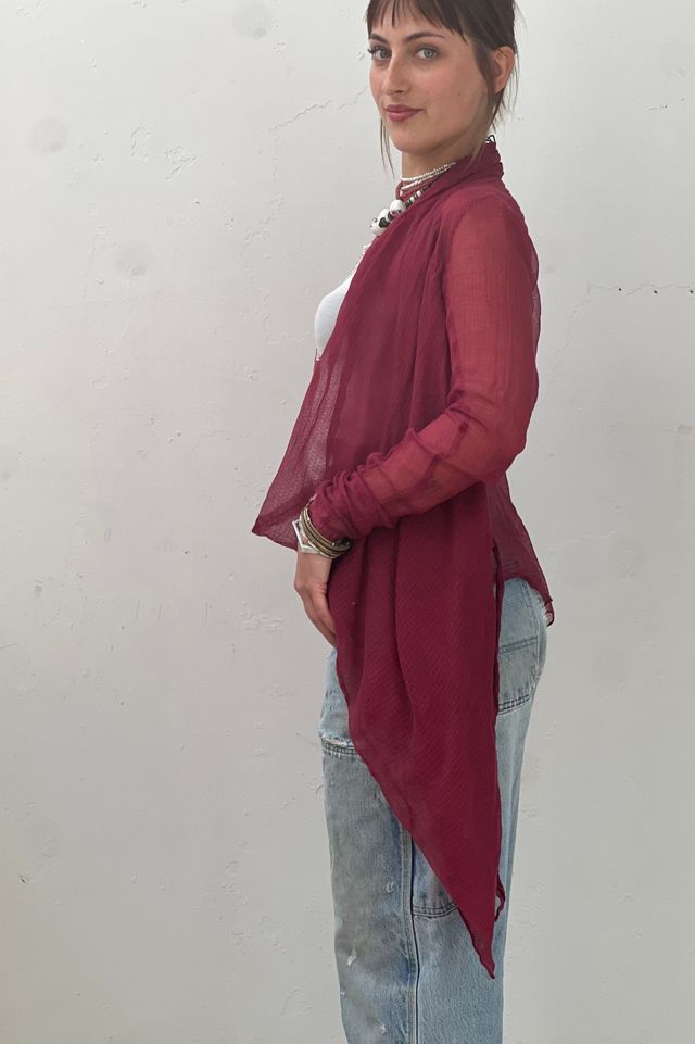Vintage Gauzy Wrap Jacket Selected by Anna Corinna #1