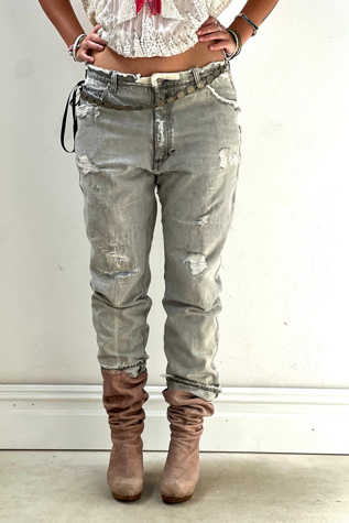 Vintage Many Times Mended Jeans Selected by Anna Corinna