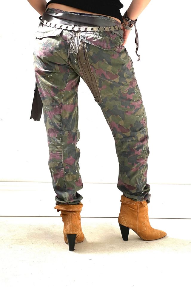 Vintage Repaired Camo Pants Selected by Anna Corinna #1