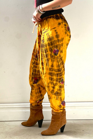 Vintage Tie Dye Genie Pants Selected by Anna Corinna