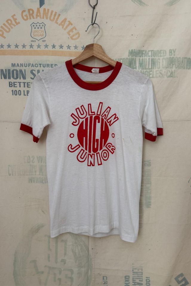 Good Days Vintage 80s Julian High Ringer T #1
