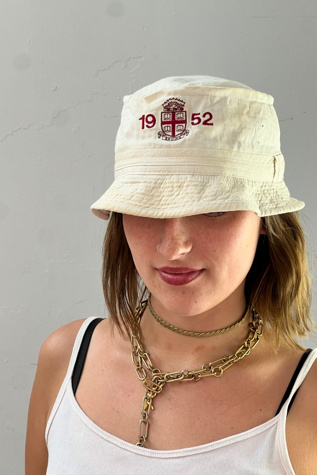 Vintage Harvard Bucket Hat Selected by Anna Corinna