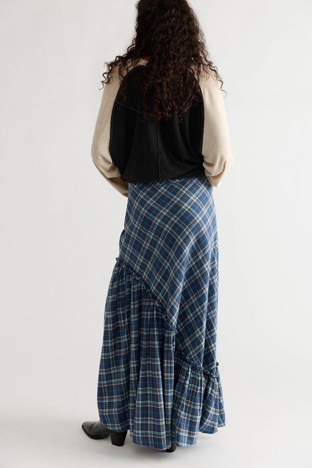 Emberwood Flannel Maxi Skirt #2