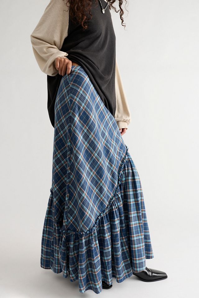 Emberwood Flannel Maxi Skirt #3