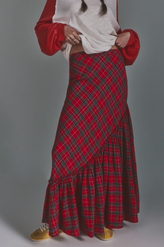 Emberwood Flannel Maxi Skirt #2
