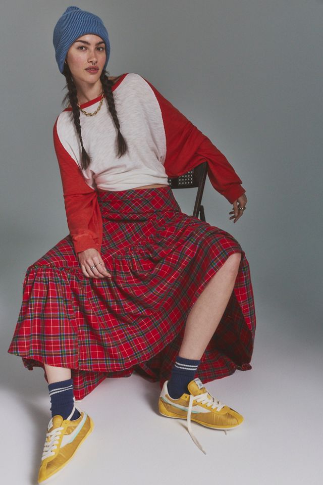 Emberwood Flannel Maxi Skirt #3