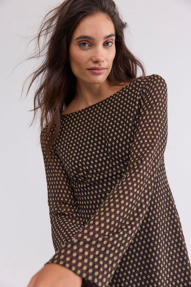 Jolie Printed Mini Dress #2