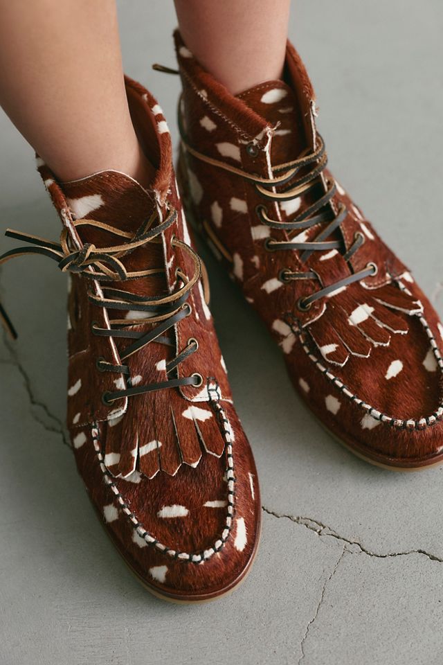 We The Free Hair-On Benny Boat Shoe Boots #2