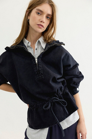 Женский свитер Dala Hooded Denim Pullover, цвет: Hurricane — фото 3