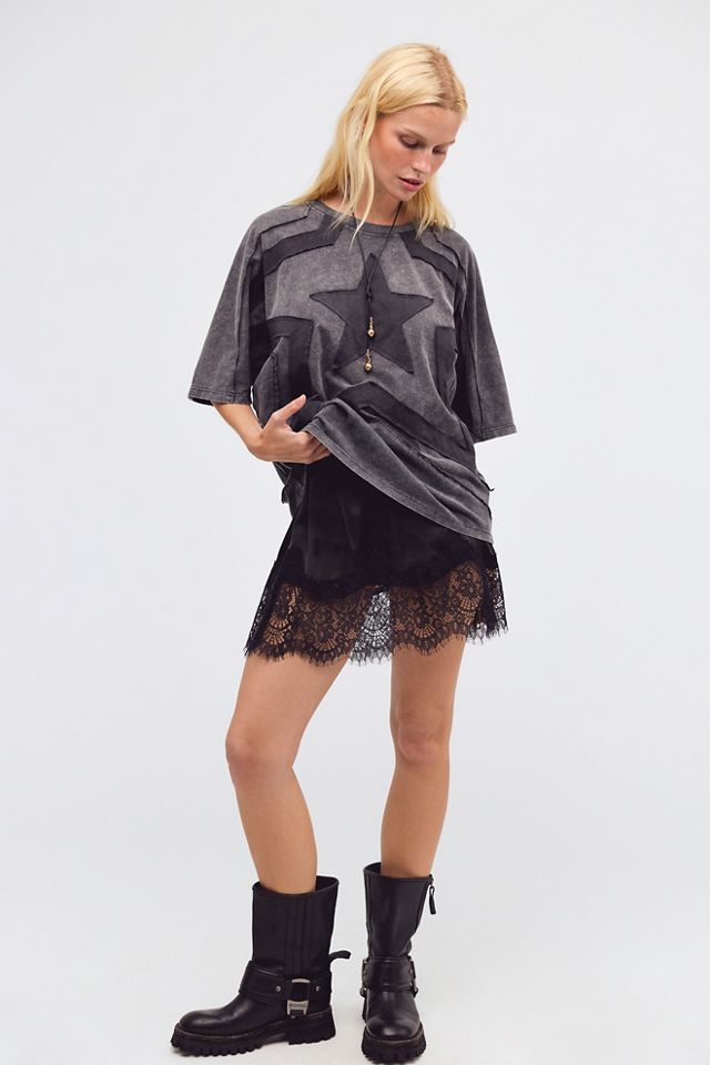 The Tales 3D Paneled Batwing Star Tee #2