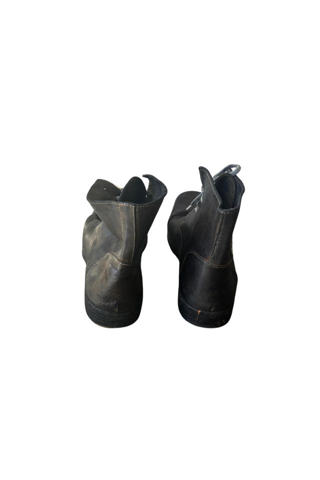 Black Handmade Lace Up Boots Men's 11 Selected by The Curatorial Dept. #2