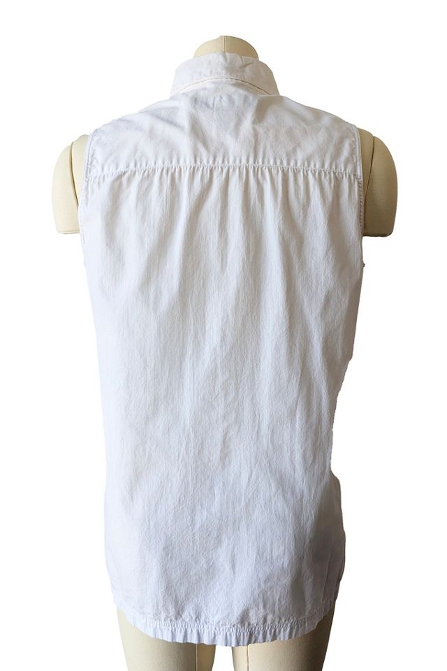 Perry Ellis Horseshoe Embroidery Sleeveless Top Selected by The Curatorial Dept. #2